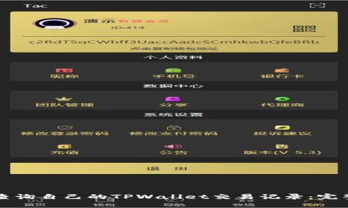 如何查询自己的TPWallet交易记录:完整指南