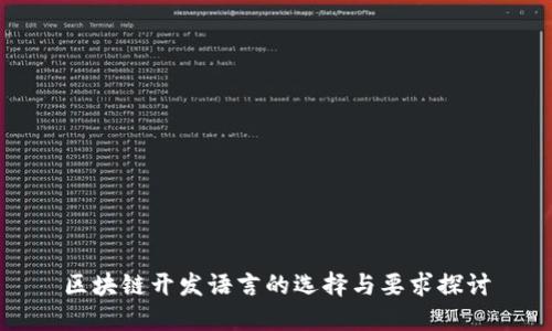 区块链开发语言的选择与要求探讨